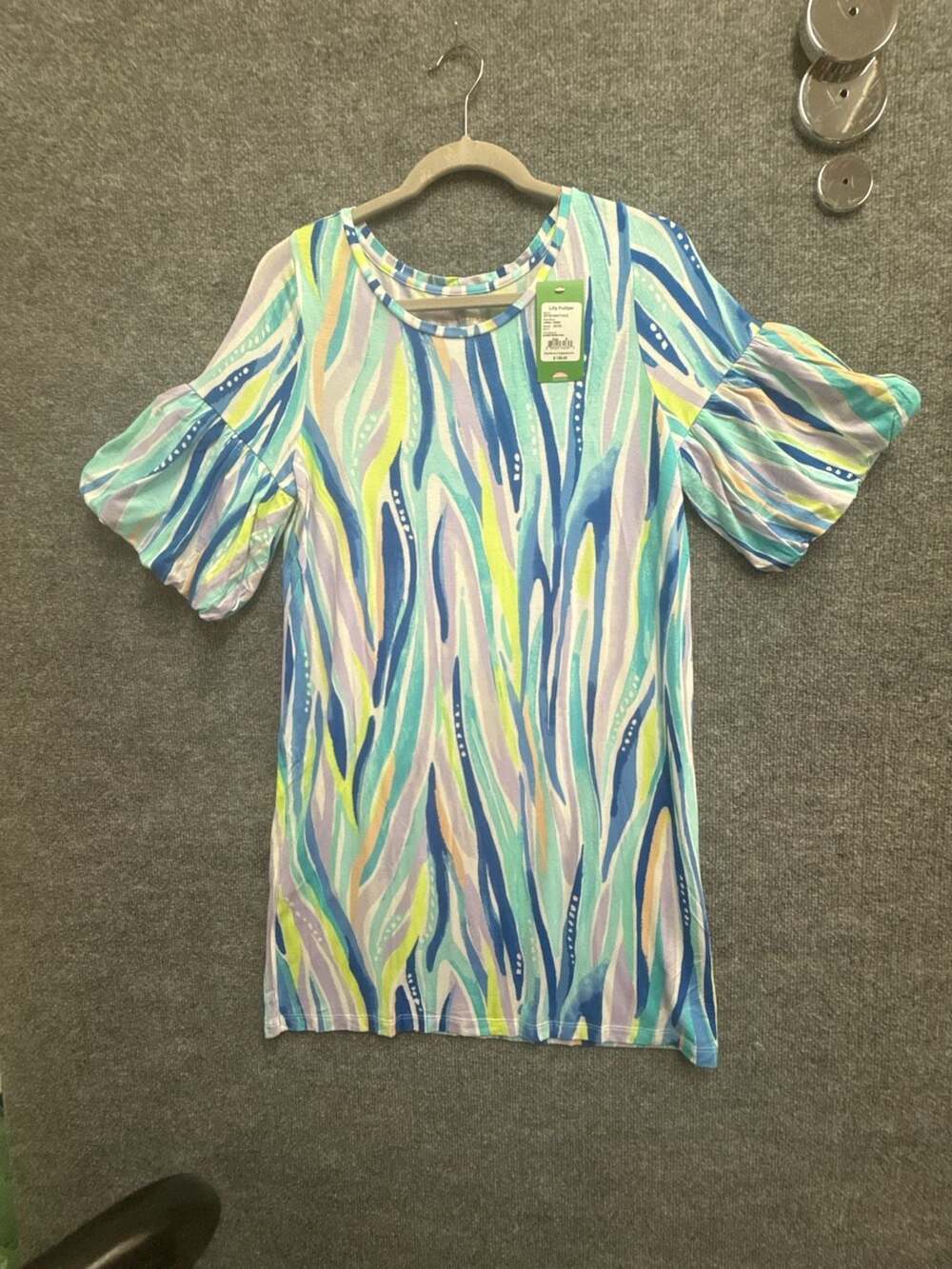 Lilly Pulitzer Shore Perfection Lindell Dress Multi Shore Perfection Balloon Sle